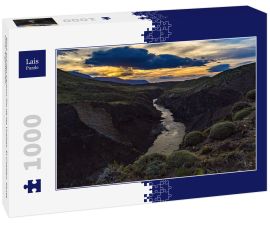 Lais Puzzle - Blick auf den Canyon Rio de las Vueltas. El Chalten, Santa Cruz, Argentinien. - 1.000 Teile