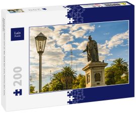 Lais Puzzle - Ansicht der Statue vom 25. Mai, Stadt San Juan, Provinz San Juan, Argentinien.  - 200 Teile
