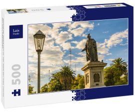 Lais Puzzle - Ansicht der Statue vom 25. Mai, Stadt San Juan, Provinz San Juan, Argentinien.  - 500 Teile