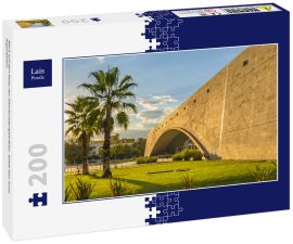 Lais Puzzle - Blick auf den Platz der Zweihundertjahrfeier, Stadt San Juan, Argentinien. - 200 Teile