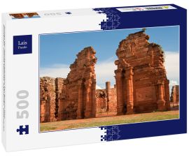 Lais Puzzle - Ruinen der Jesuitenreduktion San Ignacio Mini, Kirchentor, Provinz Misiones, Argentinien, Südamerika - 500 Teile