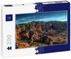 Lais Puzzle - Der Nationalpark Sierra de las Quijadas wurde zum Schutz der dort lebenden Arten und der repräsentativen Ökoregionen sowie zur Erhaltung der archäologischen und paläontologischen Stätten gegründet. - 200 Teile