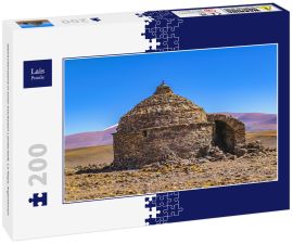 Lais Puzzle - Steinunterstand in einer trockenen Landschaft, La Rioja, Argentinien - 200 Teile