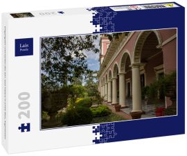 Lais Puzzle - Eingangstür und Garten des San Jose Palace in Entre Rios, Argentinien - 200 Teile