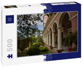 Lais Puzzle - Eingangstür und Garten des San Jose Palace in Entre Rios, Argentinien - 500 Teile