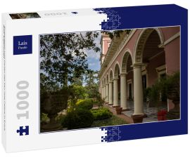 Lais Puzzle - Eingangstür und Garten des San Jose Palace in Entre Rios, Argentinien - 1.000 Teile
