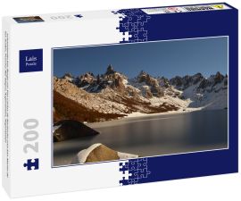 Lais Puzzle - schneebedeckte Berge um San Carlos de Bariloche und San Martin de los Andes, Provinz Rio Negro, Argentinien, Argentinien - 200 Teile