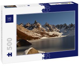 Lais Puzzle - verschneite Berge um San Carlos de Bariloche und San Martin de los Andes, Provinz Rio Negro, Argentinien, Argentinien - 500 Teile