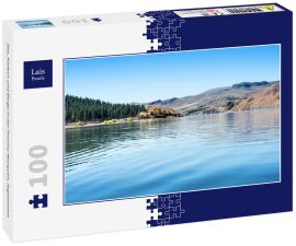 Lais Puzzle - See, Kiefern und Berge in der Provinz Neuquén, Argentinien - 100 Teile