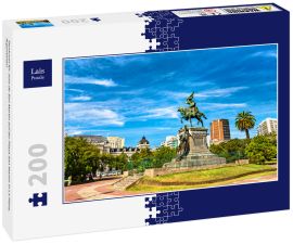 Lais Puzzle - Denkmal für Jose de San Martin auf der Plaza San Martin in La Plata, Argentinien - 200 Teile