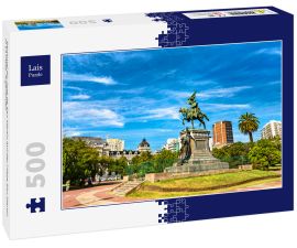 Lais Puzzle - Denkmal für Jose de San Martin auf der Plaza San Martin in La Plata, Argentinien - 500 Teile