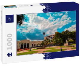 Lais Puzzle - Blick auf das Centro Cultural Estación San Martín. San Juan, Argentinien.  - 1.000 Teile