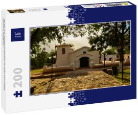 Lais Puzzle - Die alte Lehmziegelkirche Iglesia de San Pedro bei Fiambalá, Catamarca, Argentinien - 200 Teile