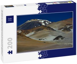Lais Puzzle - Der Gipfel des Vulkans Incahuasi an der Grenze zu Chile, gesehen von der Straße über den Paso de San Francisco, Catamarca, Argentinien - 200 Teile
