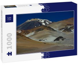 Lais Puzzle - Der Gipfel des Vulkans Incahuasi an der Grenze zu Chile, gesehen von der Straße über den Paso de San Francisco, Catamarca, Argentinien - 1.000 Teile