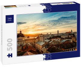 Lais Puzzle - Lviv bei Sonnenaufgang - 500 Teile