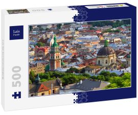 Lais Puzzle - Lviv bei Sonnenauntergang. - 500 Teile