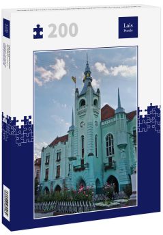 Lais Puzzle - Fassade des Rathauses in Mukatschewo, Westukraine - 200 Teile