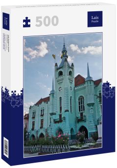 Lais Puzzle - Fassade des Rathauses in Mukatschewo, Westukraine - 500 Teile