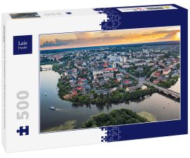 Lais Puzzle - Vinnitsa Ukraine Stadtbild Luftaufnahme Panorama Vinnytsia - 500 Teile