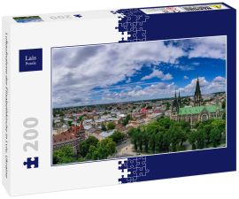 Lais Puzzle - Luftaufnahme der Elisabethkirche in Lviv, Ukraine - 200 Teile