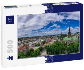 Lais Puzzle - Luftaufnahme der Elisabethkirche in Lviv, Ukraine - 500 Teile