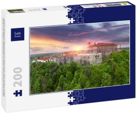 Lais Puzzle - Schloss Palanok in Mukatschewo. Mukachevo. Eine weitere ruhige Stadt in der Region Zakarpattya mit einer interessanten Geschichte. - 200 Teile
