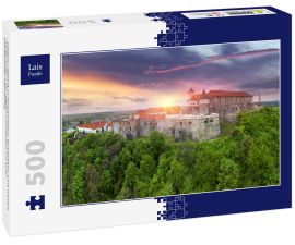 Lais Puzzle - Schloss Palanok in Mukatschewo. Mukachevo. Eine weitere ruhige Stadt in der Region Zakarpattya mit einer interessanten Geschichte. - 500 Teile