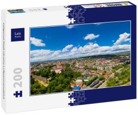 Lais Puzzle - Uzhgorod Stadt Ukraine Luftpanoramablick - 200 Teile