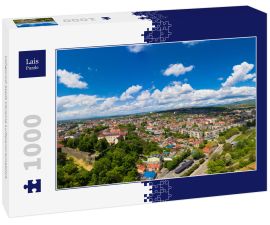 Lais Puzzle - Uzhgorod Stadt Ukraine Luftpanoramablick - 1.000 Teile