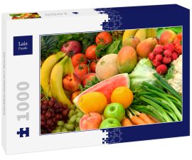 Lais Puzzle - Gemüse- und Obstarrangement - 1.000 Teile