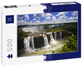 Lais Puzzle - Die Iguassu-Fälle sind die größten Wasserfälle der Welt - 500 Teile