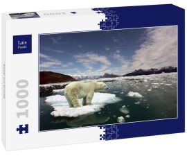 Lais Puzzle - Eisbär auf Scholle - 1.000 Teile