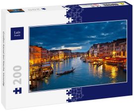 Lais Puzzle - Großer Kanal bei Nacht, Venedig - 200 Teile