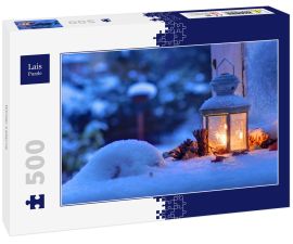 Lais Puzzle - Winter Laterne - 500 Teile