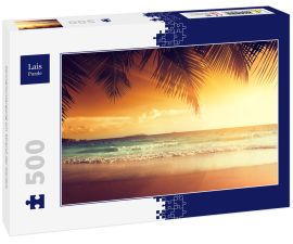 Lais Puzzle - Sonnenuntergang am Strand der Karibik - 500 Teile