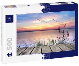 Lais Puzzle - Der See der farbigen Nubien - 500 Teile