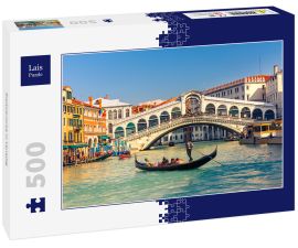 Lais Puzzle - Rialtobrücke in Venedig - 500 Teile