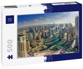 Lais Puzzle - DUBAI, VAE: Moderne Gebäude in Dubai Marina, Dubai - 500 Teile