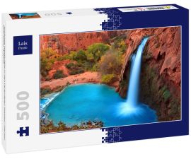 Lais Puzzle - Schönste Wasserfälle in den Vereinigten Staaten--Havasu Falls,Supai, Arizona - 500 Teile