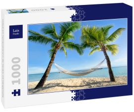 Lais Puzzle - Urlaub am Palmenstrand in der Karibik mit Hängematte - 1.000 Teile
