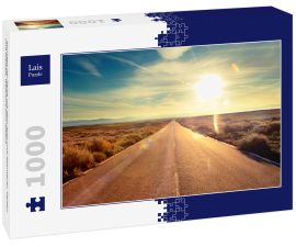 Lais Puzzle - Konzept der Reise mit dem Auto und Abenteuer, Reisen und Freizeit, Weltreise zum Zielort - 1.000 Teile