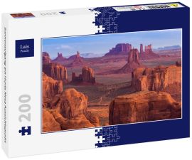 Lais Puzzle - Sonnenaufgang am Hunts Mesa Aussichtspunkt - 200 Teile