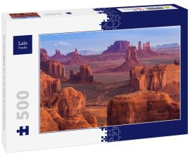 Lais Puzzle - Sonnenaufgang am Hunts Mesa-Aussichtspunkt - 500 Teile