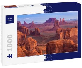 Lais Puzzle - Sonnenaufgang am Hunts Mesa Aussichtspunkt - 1.000 Teile