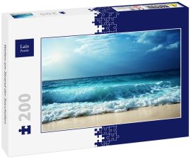 Lais Puzzle - Wellen am Strand der Seychellen - 200 Teile