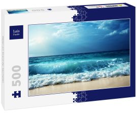 Lais Puzzle - Wellen am Strand der Seychellen - 500 Teile