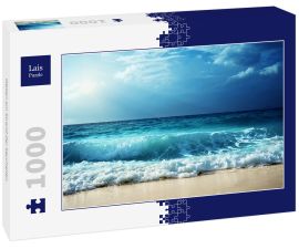 Lais Puzzle - Wellen am Strand der Seychellen - 1.000 Teile