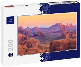 Lais Puzzle - Sonnenaufgang in Hunts Mesa im Monument Valley, Arizona, USA - 200 Teile
