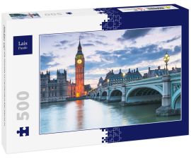 Lais Puzzle - Big Ben und die Houses of Parliament bei Nacht in London, UK - 500 Teile